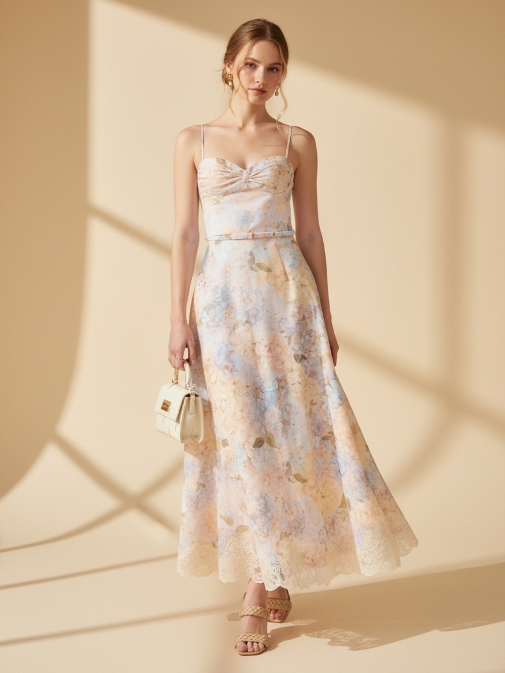 Zimmermann Valiant Tucked Midi Dress – Size 0 - Picture 3 of 8